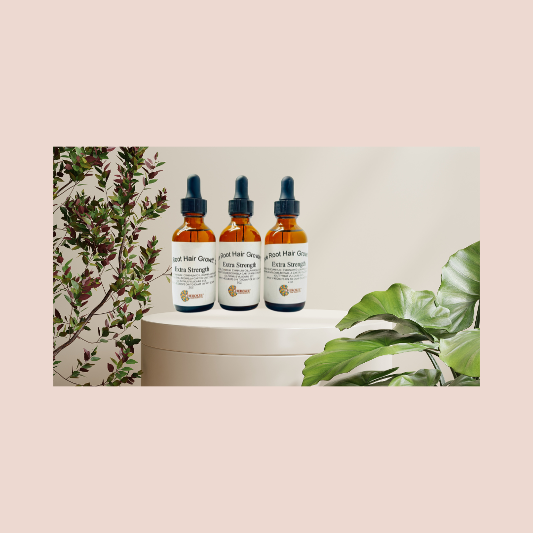 3 Month Supply: 3 True Root Hair Growth Oil