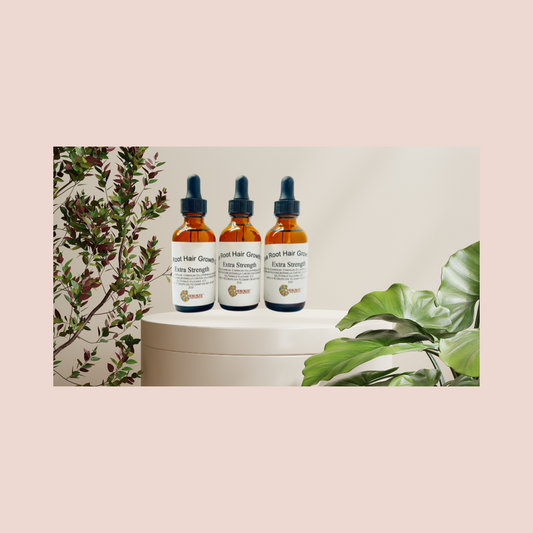 3 Month Supply: 3 True Root Hair Growth Oil