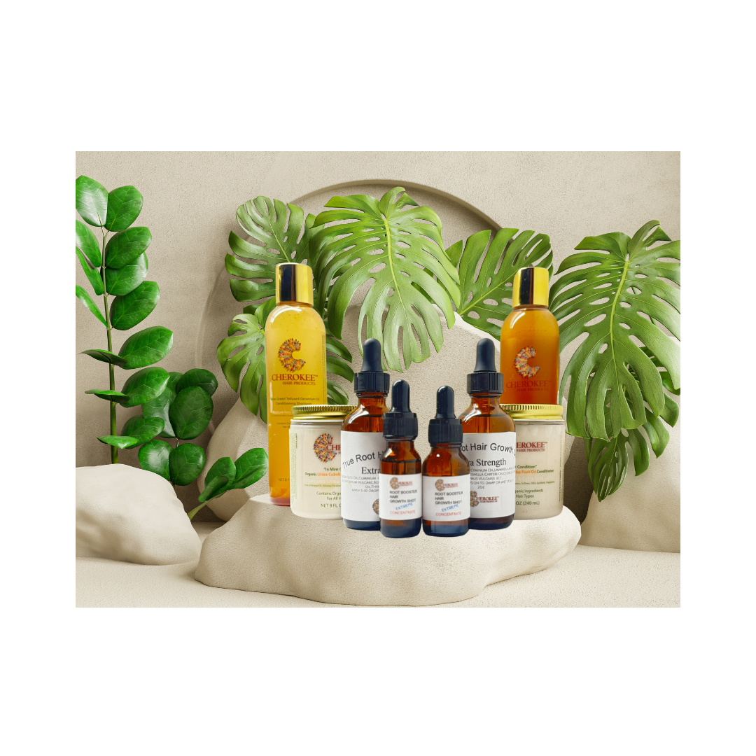 2 Month Supply Bundle : Root Booster - True Root - Grow Green Shampoo ...