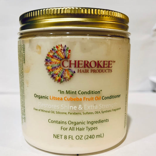 ”In Mint Condition” Organic Litsea Cubeba Fruit Oil Hair Growth Conditioner