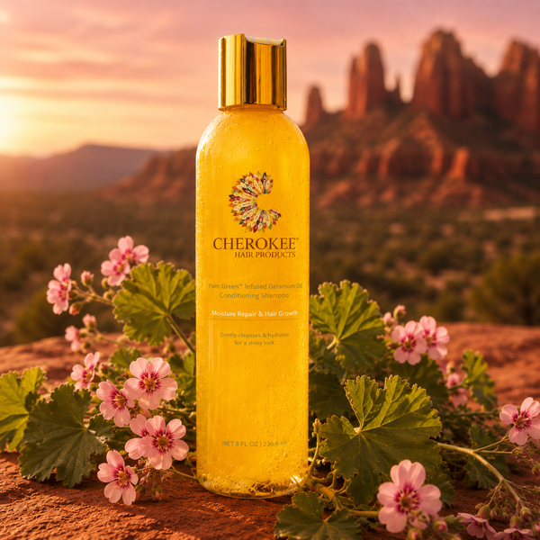 Grow Green Hair Growth Shampoo ”Infused with Geranium Oil